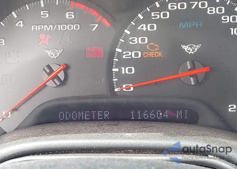 1998 Chevrolet Corvette z USA, uszkodzony, nr VIN 1G1YY32G1W5122393